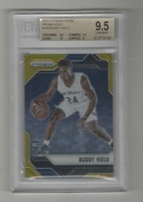 BUDDY HIELD RC 2016-17  PANINI PRIZM GOLD PRIZM #/10 08/10 BGS 9.5 🔥TRUE GOLD🔥