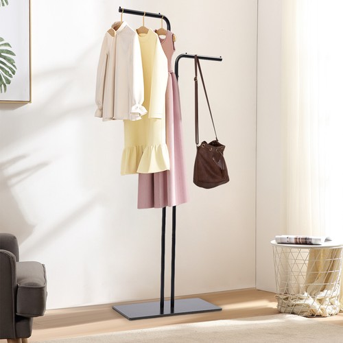 Garderobe, freistehende Garderobe, Garderobe aus Schiefereisen mit stabilem Boden - Bild 16 von 21