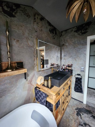 Wandverkleidung echter Naturstein für Dusche Küche Bad Kamin 100 x 200cm Fliese - Bild 10 von 14