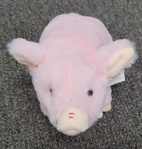EBO Pluschtiere Pink Pig Piglet Plush About 9x6" Made in Germany READ BELOW - Picture 3 of 15
