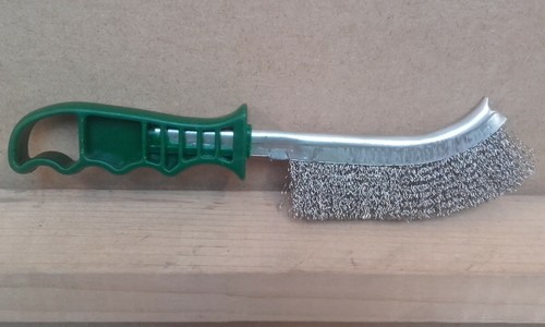 Abracs Drahtbürsten Kunststoffgriff Messing, Nylon, Edelstahl plus 4er Reihen Pack - Bild 2 von 4