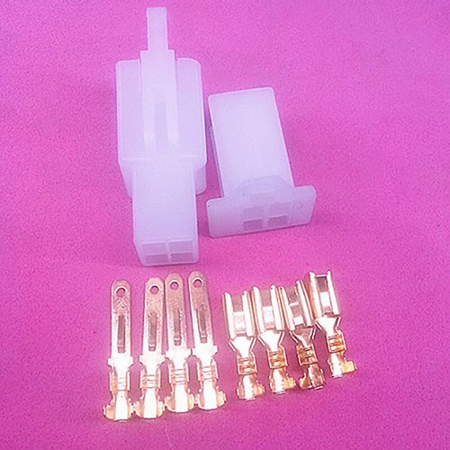 2,8 mm Wege Pin Stecker Elektro Verkabelung Multi-Stecker Klemmen Motorrad Auto - Bild 14 von 16