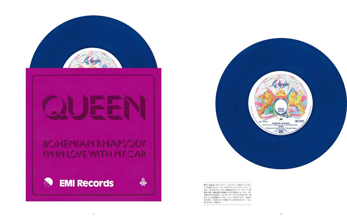 QUEEN Official History Book Japanese Freddie Mercury Bohemian