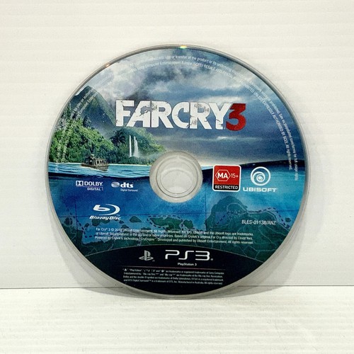 Far Cry 3 - Disc Only - PS3 - Tested & Working - Free Postage!