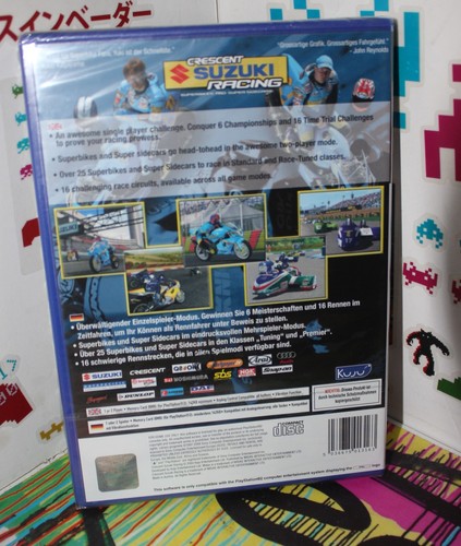 Crescent Suzuki Racing für die SONY PLAYSTATION 2 - NEU/OVP/SEALED - Bild 2 von 2