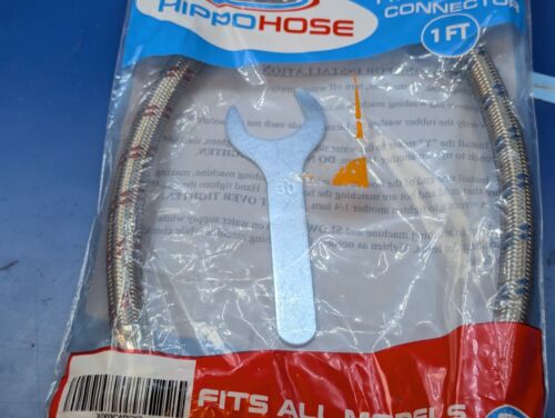 Washing Machine Y-Mixer/Y-Split Water Hose - STAINLESS STEEL - (1 FT) Long Legs - Picture 7 of 7