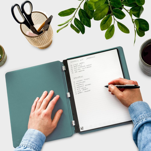 Rocketbook PRO 2.0 Wiederverwendbares Digitales Notizbuch Letter, Grün - Bild 7 von 8