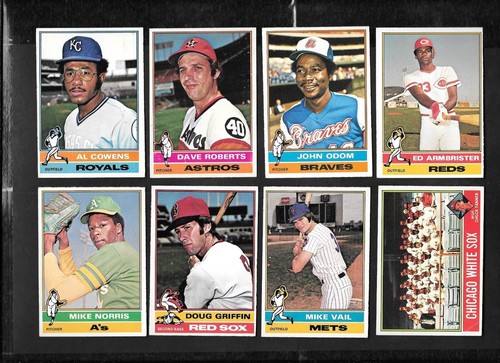 1976 OPC O PEE CHEE TOPPS 529-660 MLB BASEBALL CARD + ERROR & VARIATION SEE LIST - Picture 242 of 253