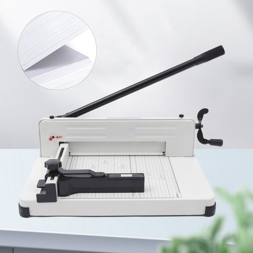12" Paper Cutter 400 Sheets Commercial Heavy Duty Guillotine Paper Trimmer - Bild 17 von 17
