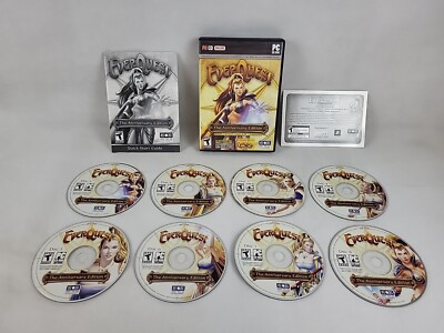 EverQuest The Anniversary Edition (PC CD-ROM, 8-Disc Set) Complete