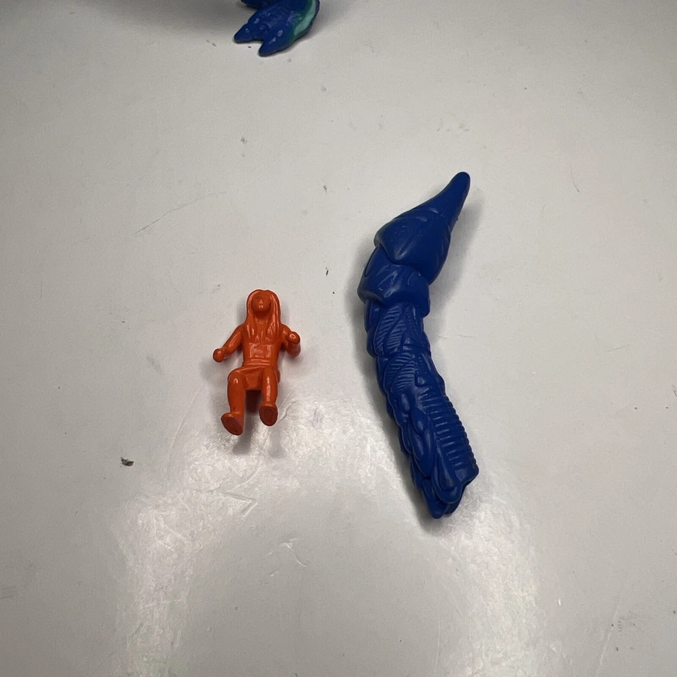 Figura Dinosaurio Primal Rage AZUL VÉRTIGO Atari Playmates 1996 Casi Completa Foto 2 de 4