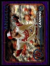 2024 Topps 69 Griffin Canning Los Angeles Angels Purple Foil 760/799