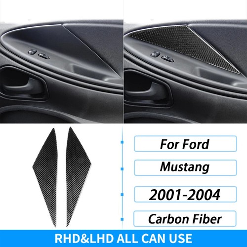 For Ford Mustang 2001-2004 Carbon Fiber Outlet Speedometer Surround Gear Shift - Picture 40 of 47