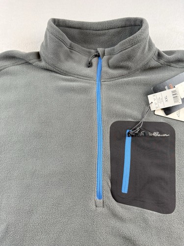 Eddie Bauer Mens First Ascent Long Sleeve 1/2 Zip Fleece Jacket Size Large NWT - Picture 8 of 19