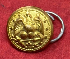 VTG US Navy Superior Quality 3/4" Button with Goldtone Eagle Anchor