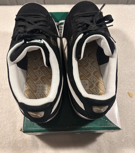 Puma Suede Classic+ Black-White 352634-03 Men's size 14 - Picture 3 of 8