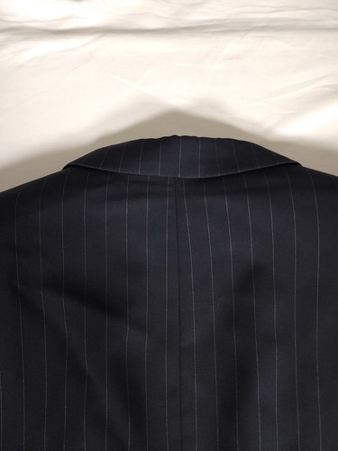 Lauren Ralph Lauren Blazer Jacket Sport Coat Adult 46L Black 2 Button Wool Mens - Picture 4 of 13