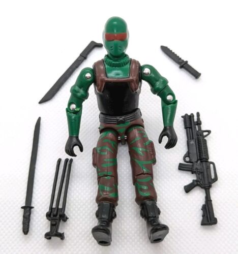 GI Joe Black Major Custom Ranger Camo Commando Snake Eyes ARAH Beach Head Style - Picture 3 of 3