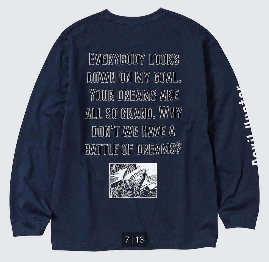 New Uniqlo x Chainsaw Man Oversize UNIQLO Kosuke Kawamura UT Long Sleeve 3XL JP | eBay New Uniqlo x Chainsaw Man Oversize UNIQLO Kosuke Kawamura UT Long Sleeve 3XL JP | eBay