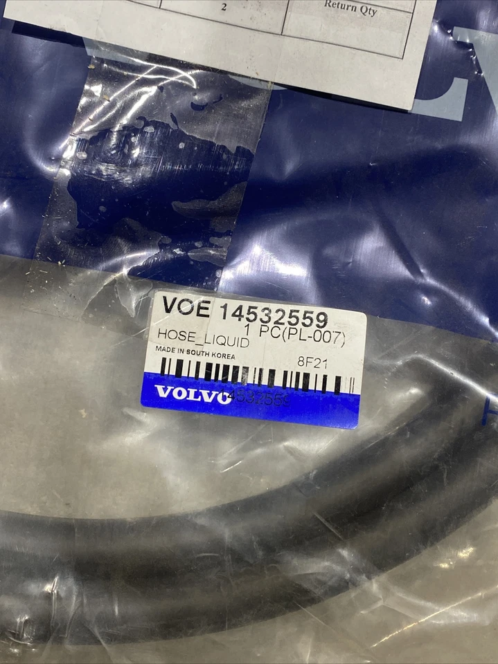 Volvo dump trucks A25 , A30 , A35 , A40 Ac Hose 14532559 New - Image 4 of 4