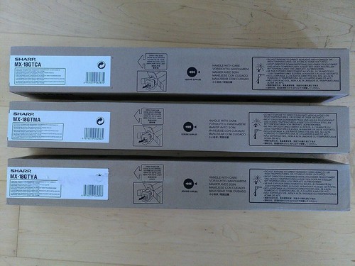 Sharp MX-18GTMA MX-18GTCA MX-18GTYA 3 Toner Re. + MWST. - Bild 2 von 3