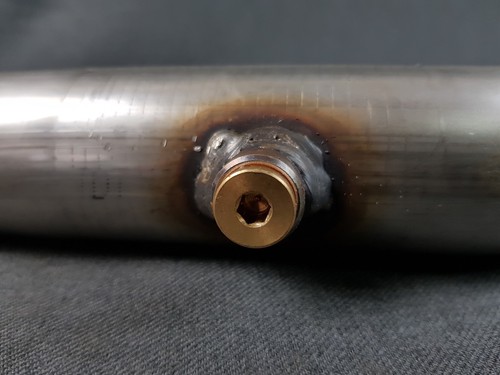 New Genuine Aprilia SL 1000 Falco Rear Exhaust Pipe AP8119430 - Picture 4 of 5