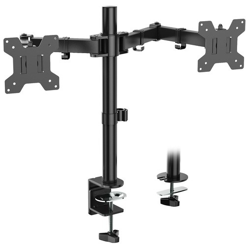Dual Monitor Desk Mount, Monitor Stand for 2 Monitors Up to 27inch, Dual Moni... - Picture 1 of 9