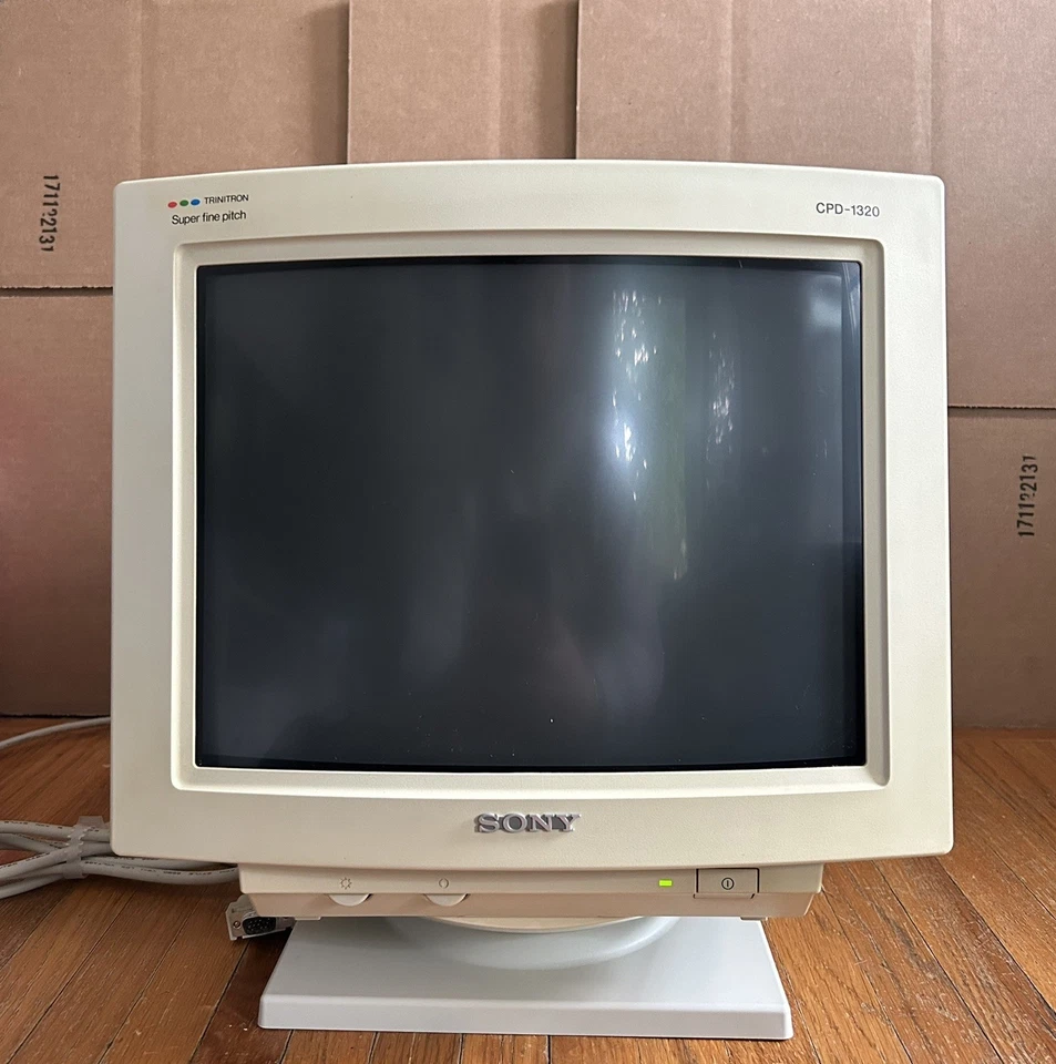 Sony Trinitron CPD-1320 Retro Gaming CRT 13" Monitor - Powers On - Image 2 of 4