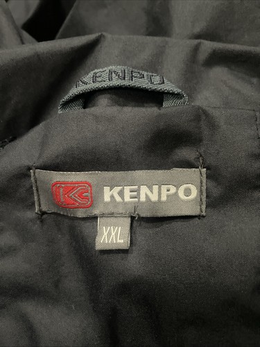 Kenpo Outdoor Windbreaker, Size XXL, Dark Blue Jacket, Mesh Lined - Picture 5 of 10