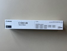 Toner Canon C-EXV 49 Nero Cartuccia originale Black  NUOVO