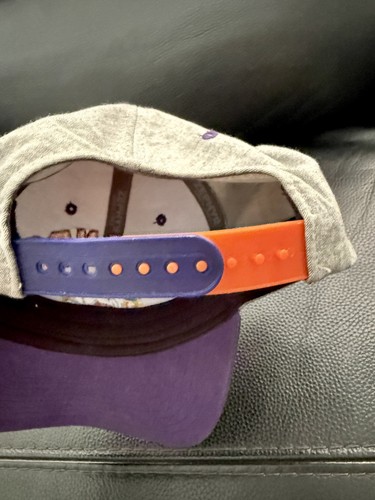 Orlando Solar Bears Hockey Hat Zephyr Snapback Gray Purple NHL ECHL - Picture 4 of 6