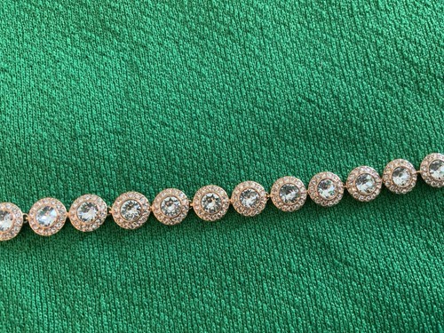Swarovski Armband Kristall Damen Gold klein 6,5 Zoll - Bild 4 von 16