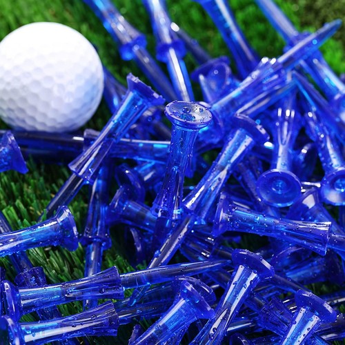 Golf Tees 3-1/4’’ 50 Count Plastic Golf Tees Reduced Friction & Side Spin Pro... - Picture 2 of 6