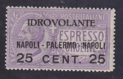 ITALY 1917 Airmail stamp 25c on 40c MNH, not issued / M786