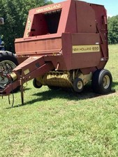 New Holland 650 Auto-wrap twine baler