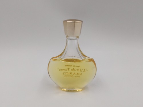 Vintage Nina Ricci L'Air Du Temps Perfume Eau de Toilette France 25ml 75% Full - Picture 2 of 5