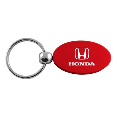 #ad Oval Keychain for Honda on Red Officially Licensed $19.95