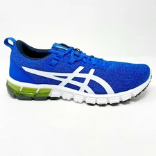 Asics Gel-Quantum 90 Blue White Mens Size 8 Running Shoes Sneakers 1021A123 400