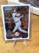 Derek Hater Bowman Chrome Card 10 New York Yankees