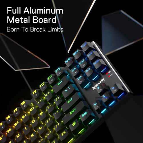 K660 (K556 TKL) RGB Wired Gaming Keyboard, 80% 87 Keys Mechanical Keyboard w/... - Picture 3 of 9