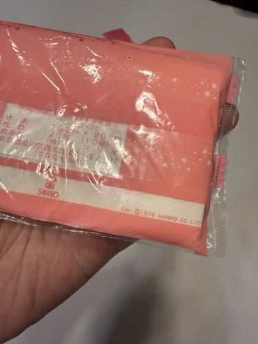 Pañuelo vintage Sanrio Little Twin Stars 1976 bolsa de tocador peine espejo - Imagen 17 de 19