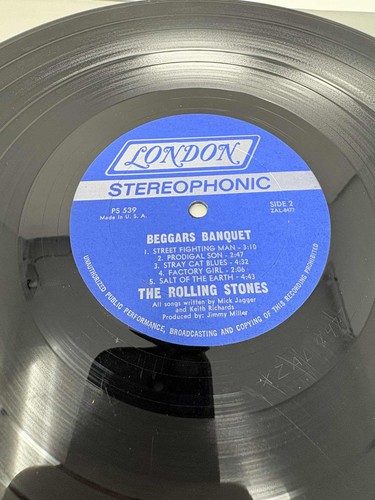 Rolling Stones - Beggars Banquet - 1968 US 1st Press - Bild 12 von 14