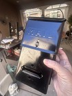 Vintage Fulton Corp Black Locking Metal Letter Mailbox 10"x5"x2" USA