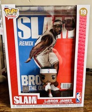 Funko Pop! Figura de vinilo Cleveland Cavs #19 LeBron James de la NBA portadas de revistas