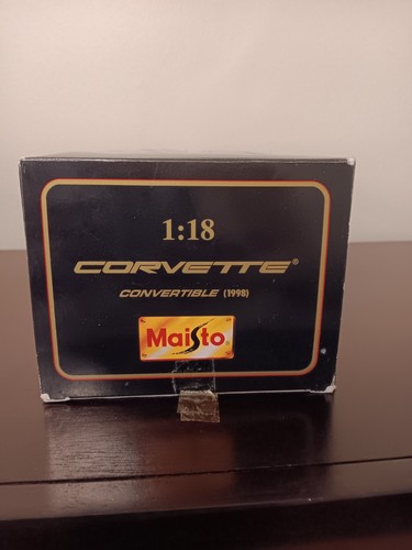 MAISTO SPECIAL EDITION 1:18 Die-cast  1998 Blue Chevy Corvette Convertible - Bild 4 von 4