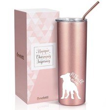  Pitbull Gifts for Pitbull Lovers, Best Pitbull Mom Gifts for Women Girls, 