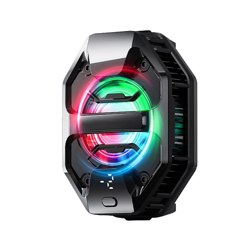 Refroidisseur Téléphone Gaming avec LED RGB et Pour Refroidissement Rapide 27W - Photo 10 sur 12