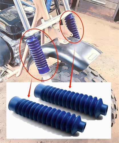 Universal Fork Boots for Honda ATC 200X 1983-1987 - Picture 4 of 6