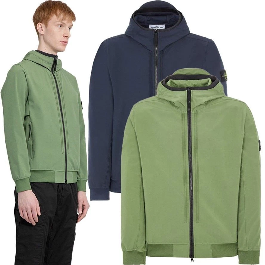 Giacca Stone Island 22SS logo patch zip 761540427 6338085563 29243939