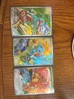 pokemon cards the bulbasaur, charmander, and squirtle first partner illustration